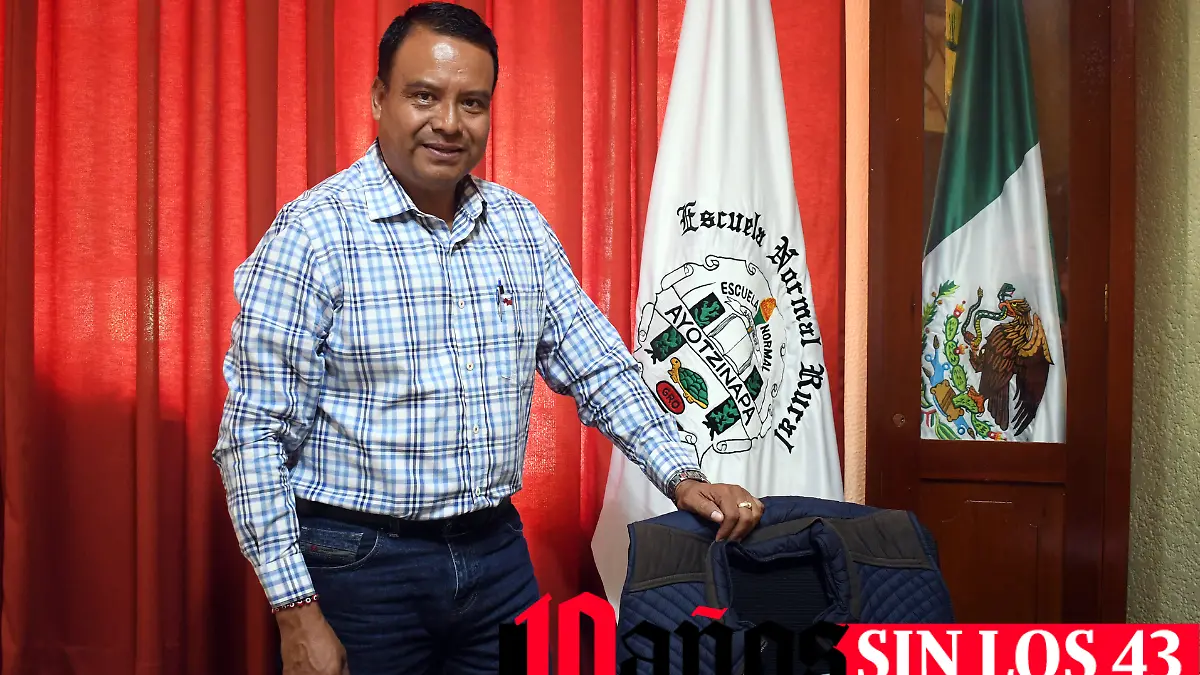 Tomás Vargas Colchero, director de la Escuela Normal Raúl Isidro Burgos de Ayotzinapa